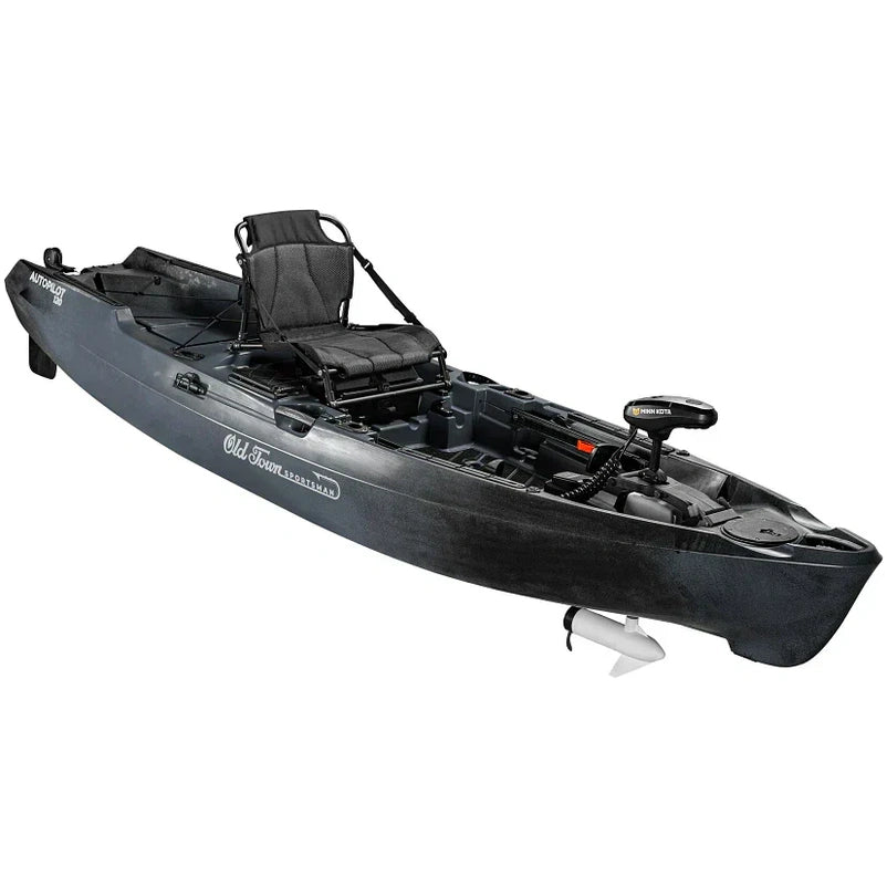Old Town Sportsman AutoPilot 120 Motorized Fishing Kayak with Minn Kota Trolling Motor 12-ft