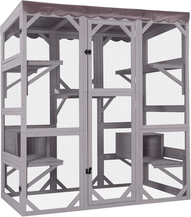 Catio Outdoor Cat Enclosure - Large Walk-In Kitty Cage