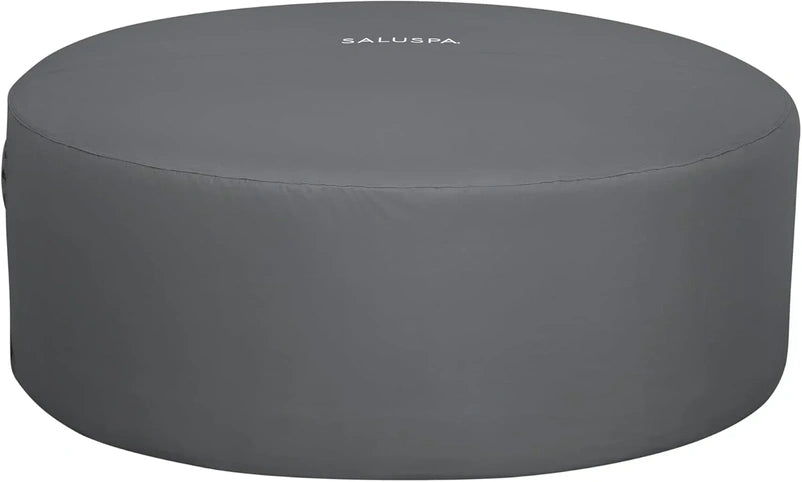 Inflatable Hot Tub Spa (71" x 26") | Portable Hot Tub with 2 Covers (1 Energy-Efficient Thermal Cover and 1 Standard Cover) | Fits Up to 2-4 Persons | Black