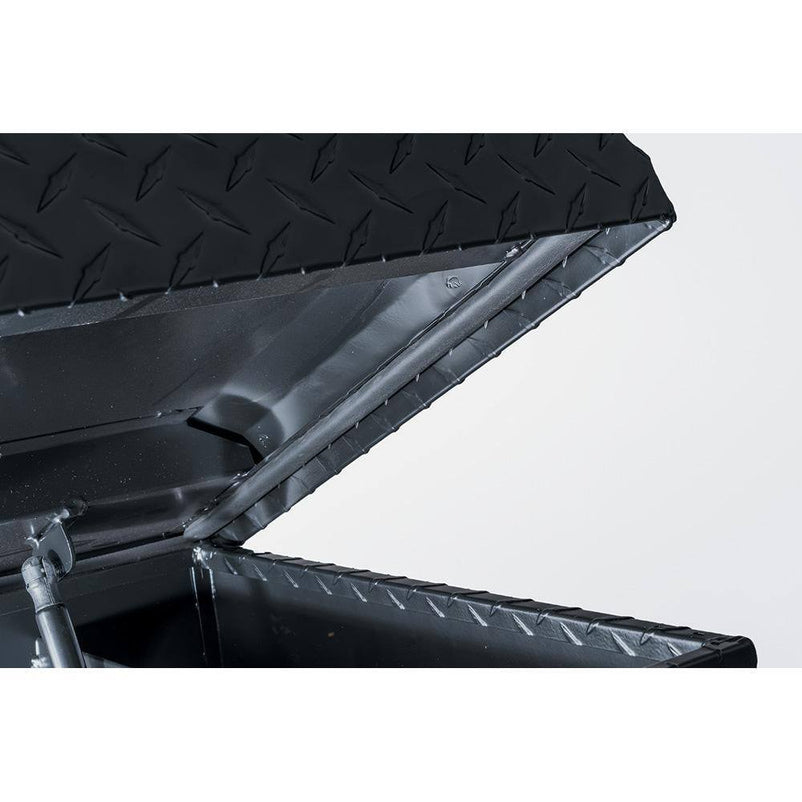 Husky 61.86 Matte Black Aluminum Low Profile Truck Box for Mid-Size Trucks