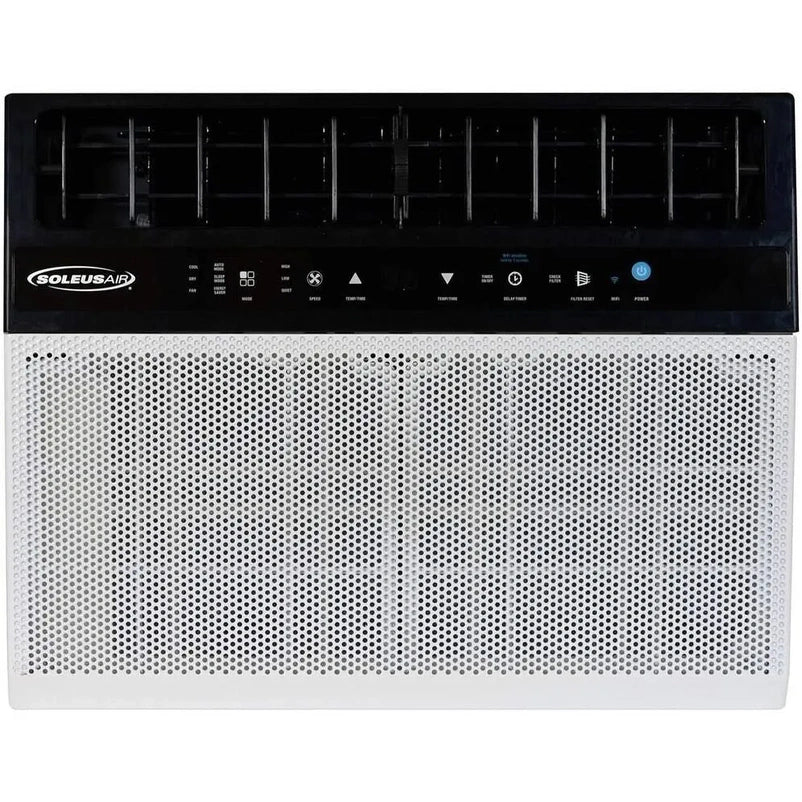 Soleus Air 8,000 BTU Hybrid (saddle) Window Air Conditioner with WiFi - 8,000 BTU (White)