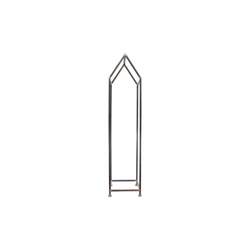 3R Studios House Shaped Metal Log Holder